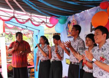 Keceriaan di HUT SMKN 1 Singaraja