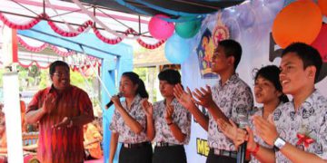 Keceriaan di HUT SMKN 1 Singaraja