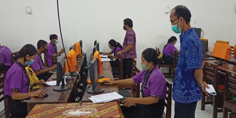 Uji Kompetensi Keahlian Otomatisasi dan Tata Kelola Perkantoran Tahun 2021