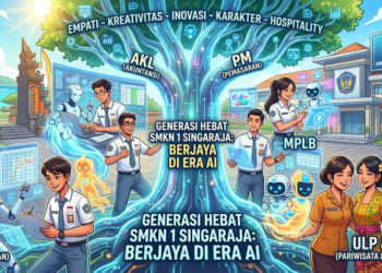 MENJADI JAWARA DI ERA AI : Pesan Inspiratif untuk Generasi Hebat SMKN 1 Singaraja