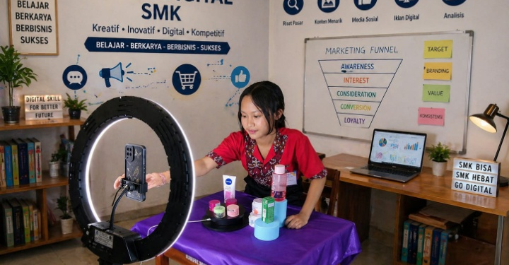 Hobi Ngonten Jadi Karier: Cara Jurusan Bisnis Digital Mengubah “Scroll” Menjadi Strategi